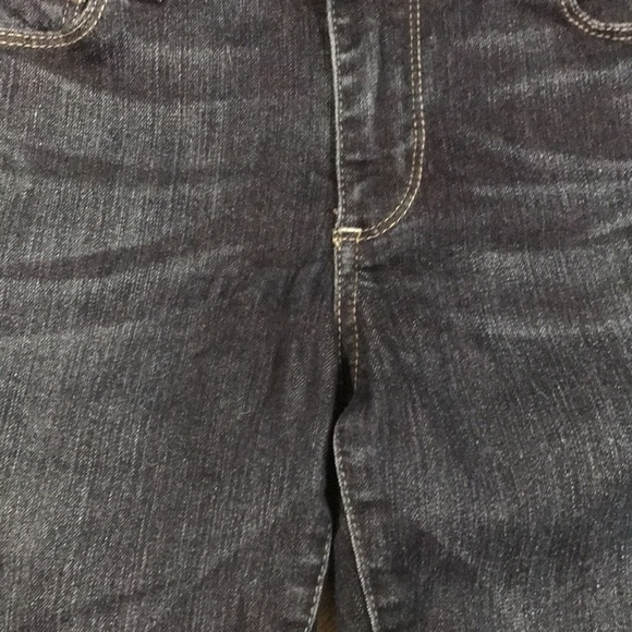 Paige DarkWash Skinny Straight Long Inseam Low Rise Jeans size 27 - Picture 4 of 10